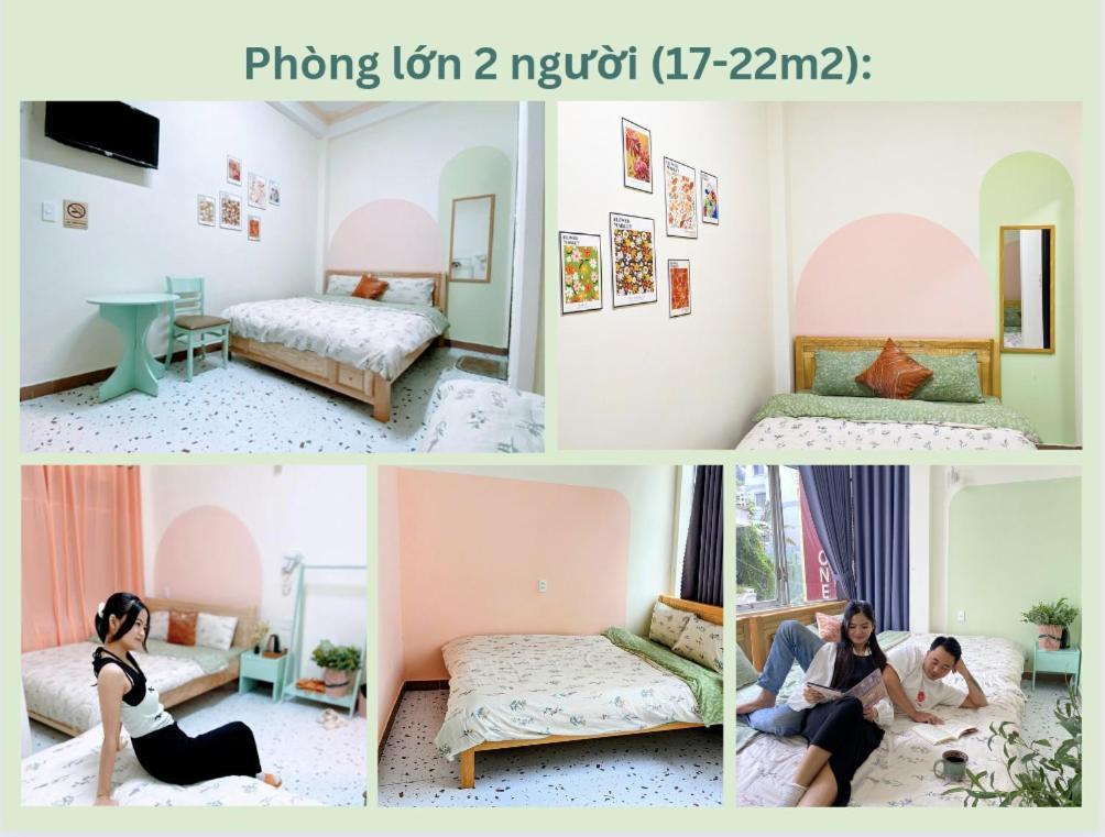 Wasabi House 2 Gan Cho Dem 5P Di Bo Hotell Dalat Rom bilde